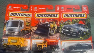 Unboxing matchbox 2023 garbage king, plow master and 2018 dodge Charger #toys #unboxing #