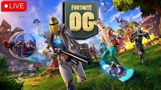 FORTNITE SEASON OG LIVE🔴 - PLAYING UNTIL I GET A WIN