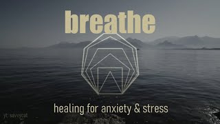 Relaxing Music with Breathing Exercise, Stress Relief Music, Sleep Music, Meditation Music, Study