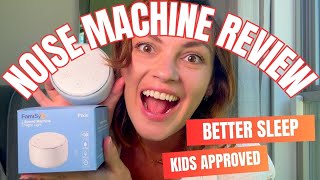 Portable White Noise Machine | Game-Changer | Better Sleep! MOM REVIEW