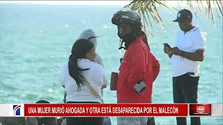 El mar Caribe se TRAGA a un hombre tratando de salvar vida a una mujer