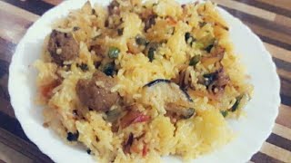 veg. pulao recipe/ easy & simple recipe of veg. pulao