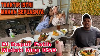 PARAH ISTRIKU ULANG TAHUN‼️MINTANYA BANYAK EBEL AJAK KE DAPUR FATIH⁉️