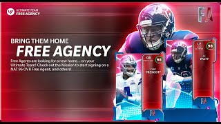 Madden 21 Free Agency Promo Revealed! FREE 96 OVR Hero PLUS 98 OVR Dak & JJ Watt!