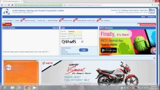 how to create account in irctc for booking railway ticket