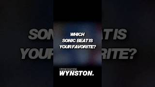 4 classic #Sonic beats. Which one's your favorite? #WynstonOnTheBeat