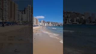 Let's Go For A Healthy Walk Alongside The Levante Beach Coastline #benidorm #levantebeach