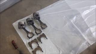 skoda fabia 1.4tdi how to remove cylinder head and disassemble engine(part1)