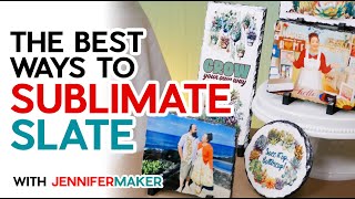 Sublimation Photo Transfer on Rock Slate | Sublimation for Beginners