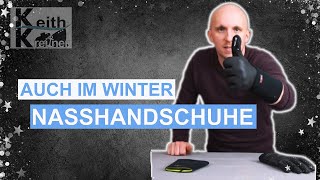 Nasshandschuhe im Kaltwasser