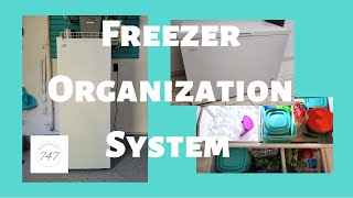 Freezer Organization System 1-2-3