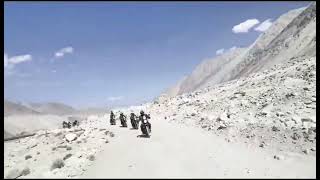 A beautiful memory last year we drove from Nubra Valley to Pangong Lake #viralvideo #video #short