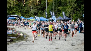 The Start of The 26th Edition of the Diez Vista 50k Race, BC Canada