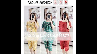 Đầm suông onesize/ freesize_bầu bí bon chen thời trang Bộ lanh bầu Molys