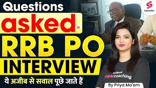 Questions asked in RRB PO INTERVIEW 2024 | RRB PO Interview Questions