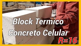 Aislar con Block Térmico de Concreto Celular Hebel, retak