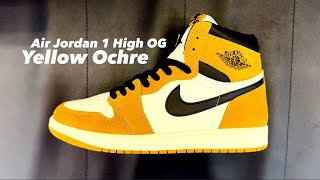 AJ 1 High OG Yellow Ochre