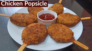 Chicken Popsicle Recipe | Crispy Chicken Popsicle | Chicken Popsicle Sticks | Chicken Snacks Recipe