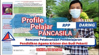 rpp agama kristen profile pelajar pancasila sd