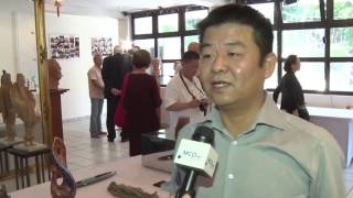 Mr. Hu Bifeng report - China-Hungary Sculpture Exhibition  2016.08.02.