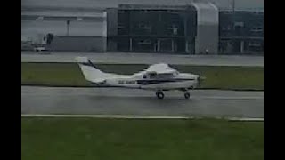 Spotting in Lviv (LWO). Cessna 172