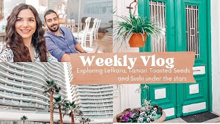 weekly vlog: exploring Lefkara, tamari toasted seeds and sushi under the stars #3