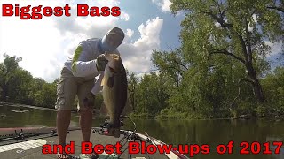 Biggest Bass and Best Blow-ups of 2017