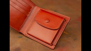 Bifold Wallet Leather With Coin Pocket EURO Part II