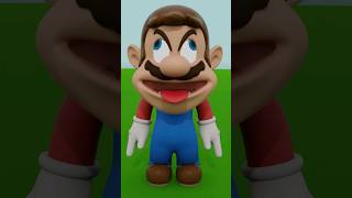 Mario Look Crazy!  #mario #animation #funny #shorts