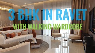 3 BHK WITH WALKING WARDROBE IN RAVET  PUNE | LIVINGSPACE REALTY|