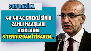 Zamlı Emekli Maaşları Belli Oldu! 3 Temmuz’dan İtibaren Verilecek Maaş Listesi