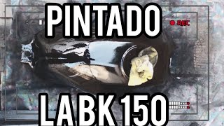 pintando la bk 150