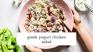 Greek Yogurt Chicken Salad