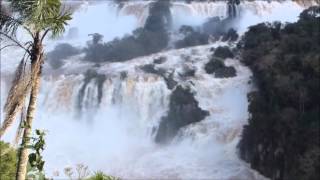 Flood in Iguassu Falls