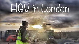 Hgv in London POV driving