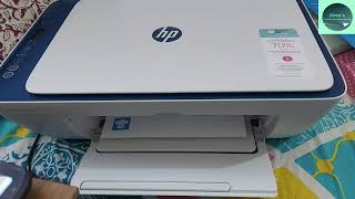 HP Deskjet 2721 Easy Wireless setup and Unboxing | How to Setup up the Wireless Print and Scan???