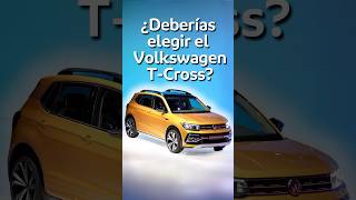 ¿Deberías elegir el Volkswagen T-Cross? #coches #automotor #volkswagen