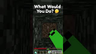 Minecraft: That Was Close... 😨 (World's Smallest Violin) #minecraft #shorts