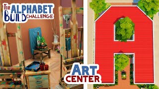 Art Center - Alphabet Build Challenge | Sims 4 - Speedbuild