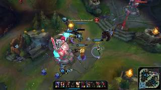 Katarina 1v4 engage quadra kill | League of legends