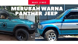 Mengganti warna dan memoles Panther Jeep agar lebih elegan dan tampil lebih muda