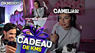 camelia92 repond à kms (elle réagit au cadeau de kms)