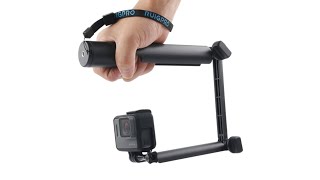 Monopod + Magic Mount Selfie Stick for GoPro, Insta360, DJI and Other Action Cameras