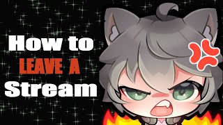 Stream Etiquette from a vtuber?? #vtuber #advice #twitch