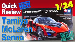 Quicke review the new 1/24 McLaren Senna from Tamiya