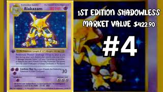 TOP 10 BASE SET POKEMON CARDS (UNGRADED)