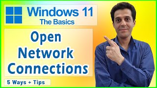 How to Open Network Connections (Adapters) in Windows 11