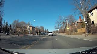 cop waves driver down on foot