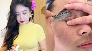 💈ASMR | Even though Asians have less fuzz on their faces, they are still keen on shaving.