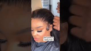 How to lay  perfect the most perfect edges #2023fashiontrend #wigs #2023style #fashion #hair